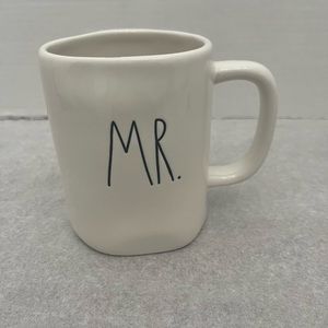 Rae Dunn MR. White Mug